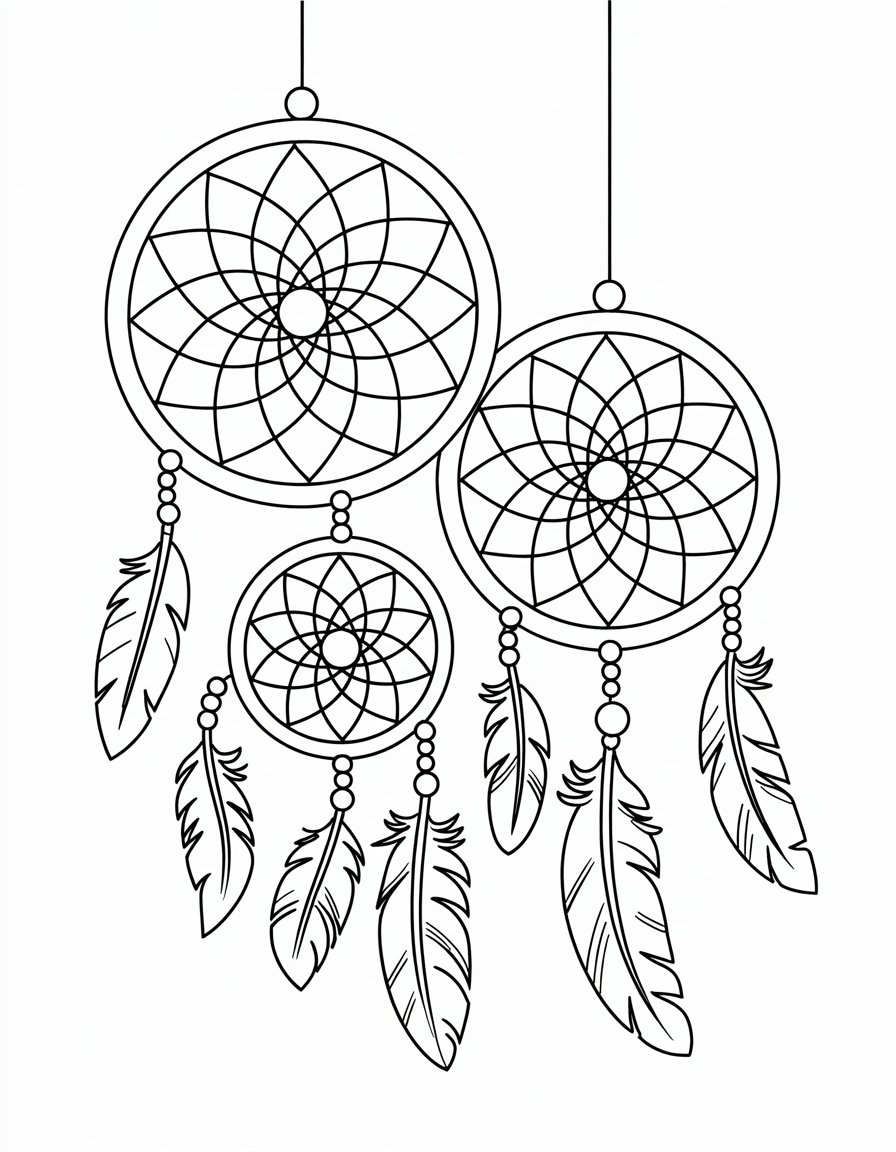 Double Ring Dreamcatcher